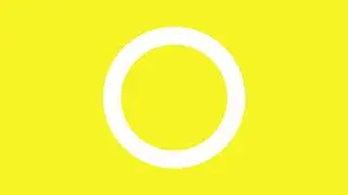 Vuoi 1 ora di cerchio bianco schermo giallo in silenzio