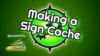 Gadget Talk - Making a Sign Cache