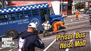How to Install Prison Bus Heist Mod In GTA 5 | GTA 5 Mods ( Easy Tutorial  )
