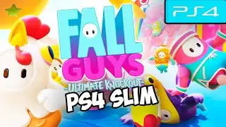 Fall Guys: Ultimate Knockout PS4 Slim Gameplay