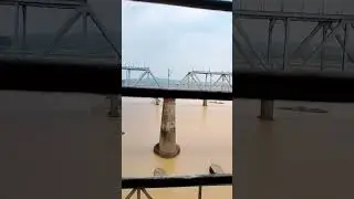 rOURKELA bramhani bridge #rourkela #river #rainyday #odisha