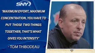 Knicks vs Suns : Thibodeau on Knicks letting Suns jump on them early | Knicks Post Game