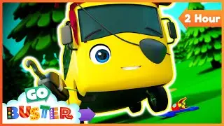 🏴&zwj;☠️ The Little Pirate Schoolbus 🏴&zwj;☠️ | Go Learn With Buster | Videos for Kids