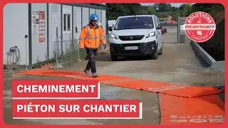 Cheminements pi&eacute;tons sur chantier : une organisation simple pour plus de s&eacute;curit&eacute;