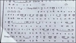 Prithibir Gan Akash Ki || (পৃথিবীর গান আকাশ কি মনে রাখে) || Swaralipi || Hemanta Mukherjee.