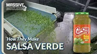За кулисами гигантской фабрики ChiChis Salsa Verde | Food Factory USA