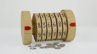 How to Make Cardboard Safe with Combination Lock