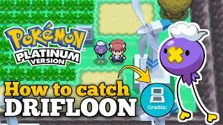 Как поймать Дрифлуна в Pokemon Platinum | Drastic DS