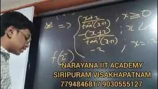 Our junior student PRITESH explained MATHS problem