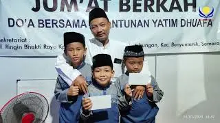 Saya Peduli Jumat Berkah, Doa Bersama dan Santunan Yatim Dhuafa 10 Januari 2025