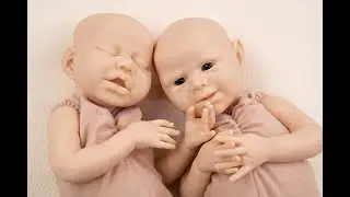 First Look, My New Vinyl Doll kits 2021, Abbie and Aspen by Claire Taylor Dolls, New Sculpts for YOU