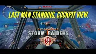 Last man standing. Cockpit view. Sky gamblers Storm raiders 2. Offline gameplay. #aircombat