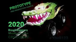 2020 Nikko Toys Road Rippers Wheelie Monsters CROCODILE (PROTOTYPE PRE-PRODUCTION SAMPLE) 5th Gen