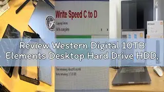 Review Western Digital 10TB Elements Desktop Hard Drive HDD, USB 3.0, Compatible with PC, Mac, PS4 &