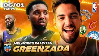 PALPITES DA NBA PARA HOJE 06 01 2026 (TER&Ccedil;A-FEIRA) + BILHETE PRONTO