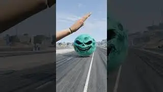 Big & Small Cars vs Giant Hand Slap - BeamNG.drive