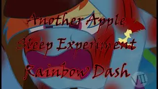 MLP Speedpaint: Another Apple Sleep Experiment Part 4: Rainbow Dash