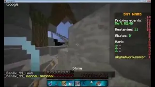 Skyminigames-Jogando normal (sem hack) :) PT: dudimari