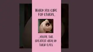 Baymax: Caring for Others Makes You a True Hero! #disney #quotes #disneymemes