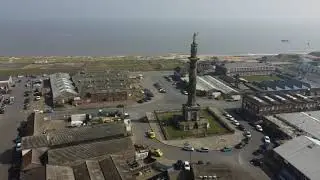 Flying around The Naval Pillar At Great Yarmouth 21 March 2021G