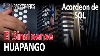 Huapango - El Sinaloense - Instruccional en acordeon de SOL