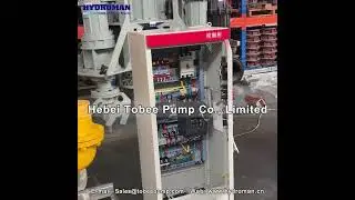 Hydroman&reg; Electric Agitator Submersible Dredging Pump Driven by Soft Start Electric Cabinet