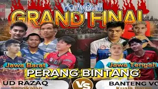FINAL PANAS VOLI ACEH!! UD. RAZAQ VC vs BANTENG VC &mdash; Duel Bintang Jabar vs Jateng