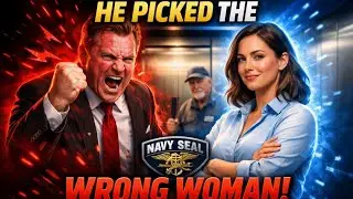 Bully Challenges Woman After She Defends a Janitor &mdash; But She's a Navy SEAL!