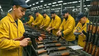 How the AK-74 Factory From Soviet Steel to Modern Battlefield Rifle Full Process