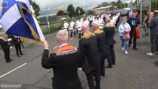 Ahoghill L.S.O.W. (No.24) @ Airdrie Morning District Parade (Central Scottish 12th) ~ 05/07/25 (4K)