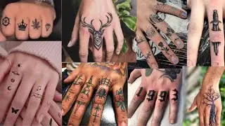 Top 30+ Finger Tattoos For Men & Women ✨ Best Finger Tattoo Design 2024