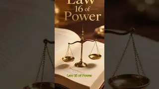 ⚡ Law 16: The Power of Absence &ndash; Disappear&hellip; and Gain MORE Power!#Power #Law #Success #shorts