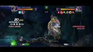 MCOC Warlock vs. Lizard Alliance War Big Things Format 