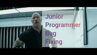 #techicalmemes #programming #fun  Senior programmer bug fixing