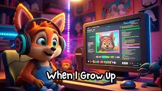 When I Grow Up - Fun Kids Animation About Future Careers.