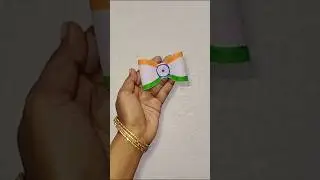 how to make tricolour easy bow craft ideas/#shortsfeed