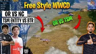 OR VS TSM Entity and OR VS No Chance Intense Fight In PMWL W2D1 | BTR VS TSM Entity Insane Fight🔥