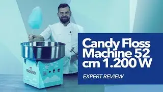 Commercial Candy Floss Machine Royal Catering RCZK-1200- BG | Expert review