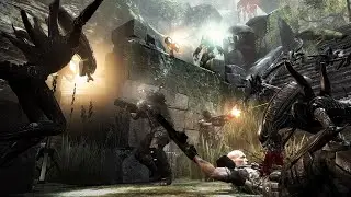 alien VS predator NPC war