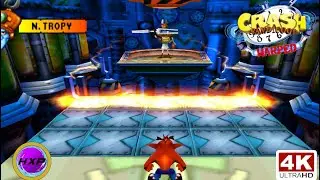 Crash Bandicoot Warped PS1 (PAL) N.Tropy (Boss) 4K