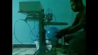 balloons printing machine demo. Fully automatic.