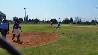 Benjamin Terry Class of 2018 Doubles in RBI Regional vs Hawaii - 2017