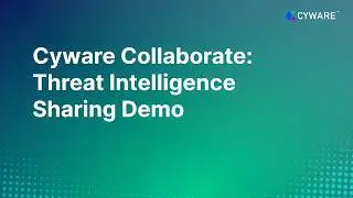Cyware Collaborate Demo