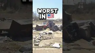The worst town in the US. Jackson Mississippi #geography #countries