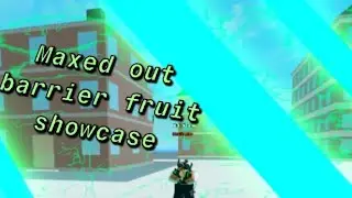 [Code] MAXED OUT BARRIER FRUIT VS Boss [Showcase] | Roblox Project New World