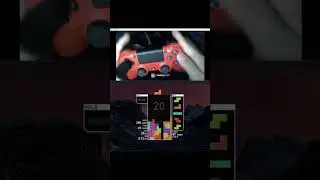 [tetr.io] 40LINES 19.420 with gamepad #games #40line #tetrio