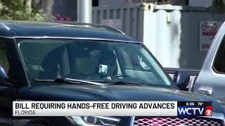 Hands-free driving bill advances in Florida Senate