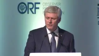 Stephen Harper | ORF | Analysis on Global Trade, Financial Crisis, & Multilateralism | Raisina 2016