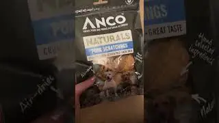 Pork Scratching for Dogs! #sprat #fishfordogs #dog #pet #naturaldogfood