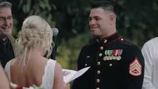 Very emotional vow that made the groom cry
